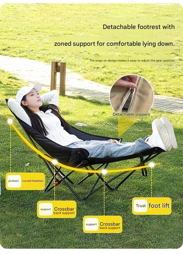 Outdoor Portable Folding Adjustable Nap Lounge Chair