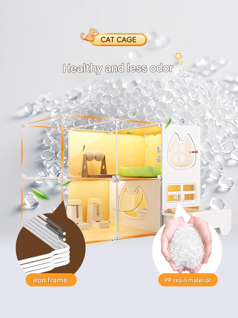 Luxury Indoor Multi Layer Cat Cage