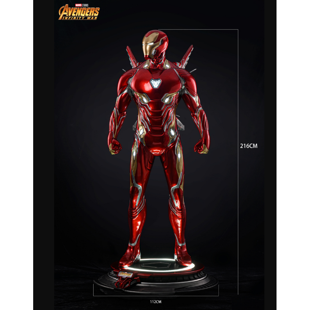Iron Man Mark 50 215CM LED Statue with Base