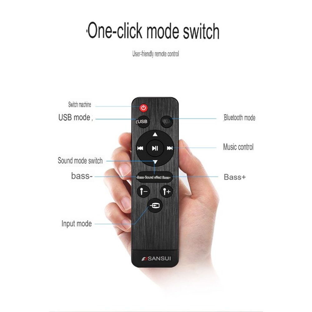 Sansui DV-93B TV 5.1 Channel Home Theater Set