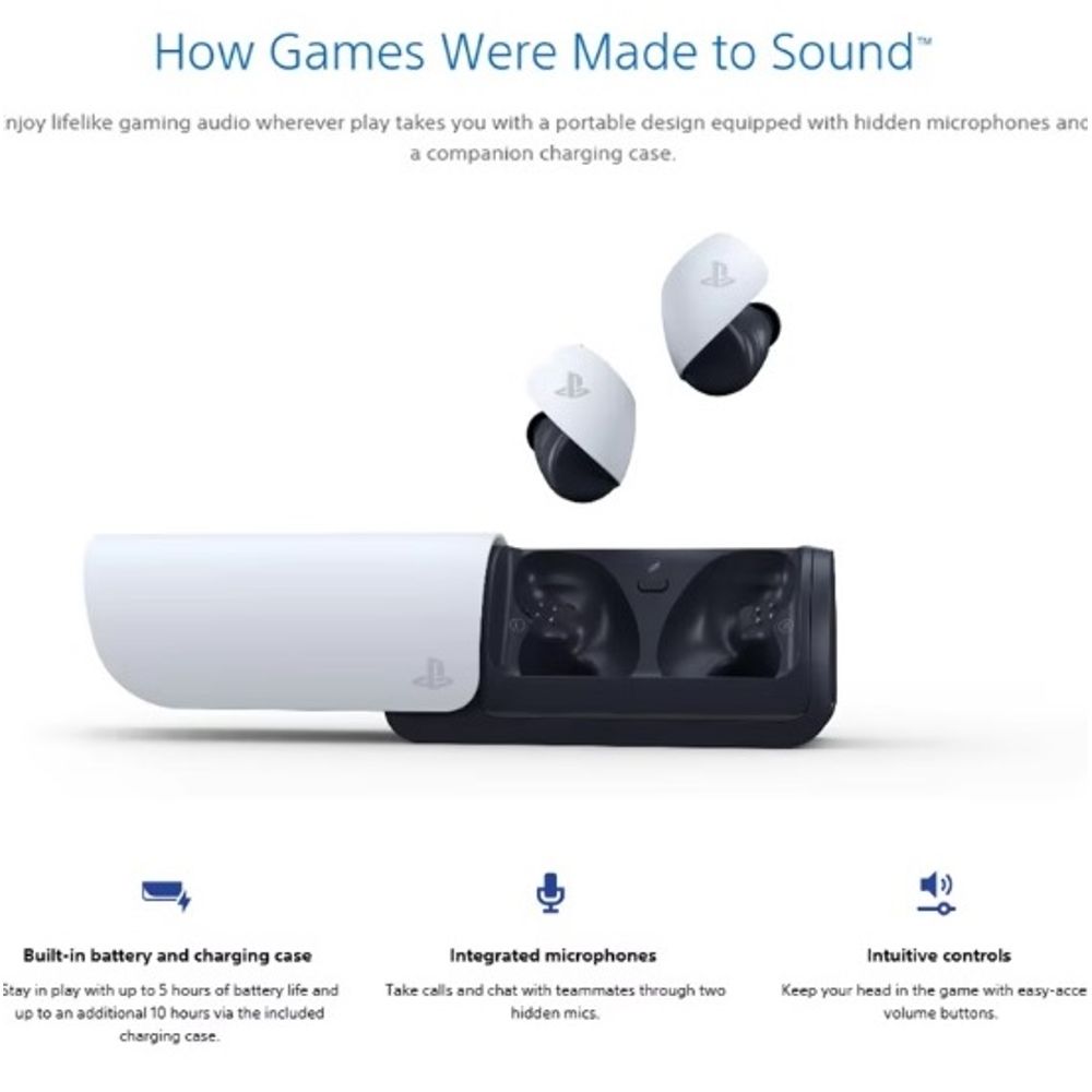 PS5 PULSE Wireless Bluetooth Earphone