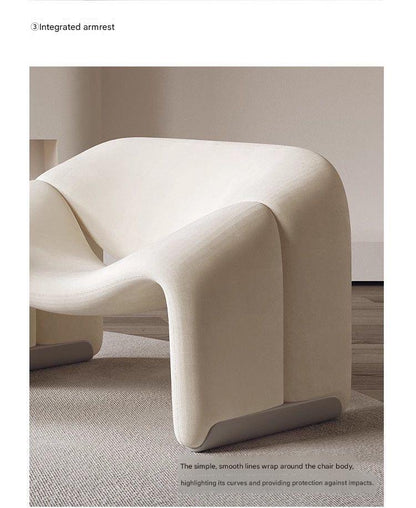 Luxury Casual Lamb Velvet Chair