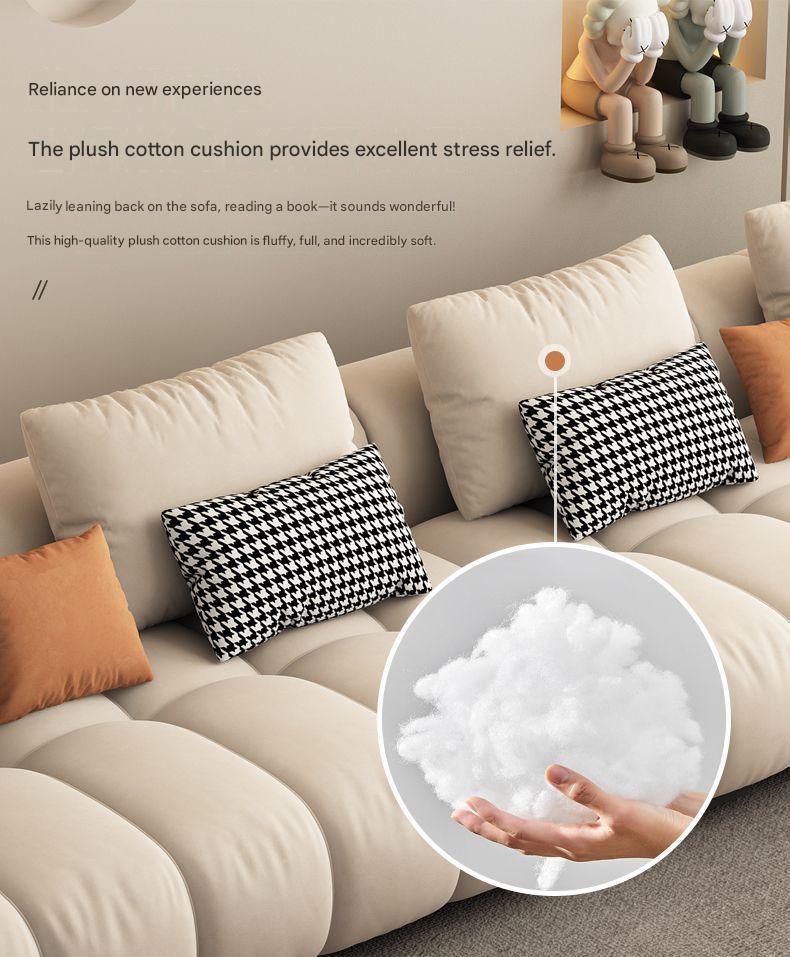 Italian Luxury Bubble Sectional Sofa With Ottoman