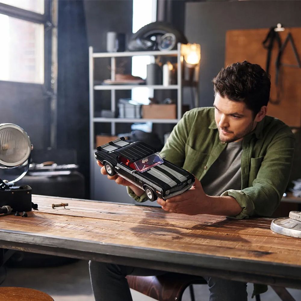 LEGO 10304 Chevrolet Camaro Z28 Car Model Building Blocks Set