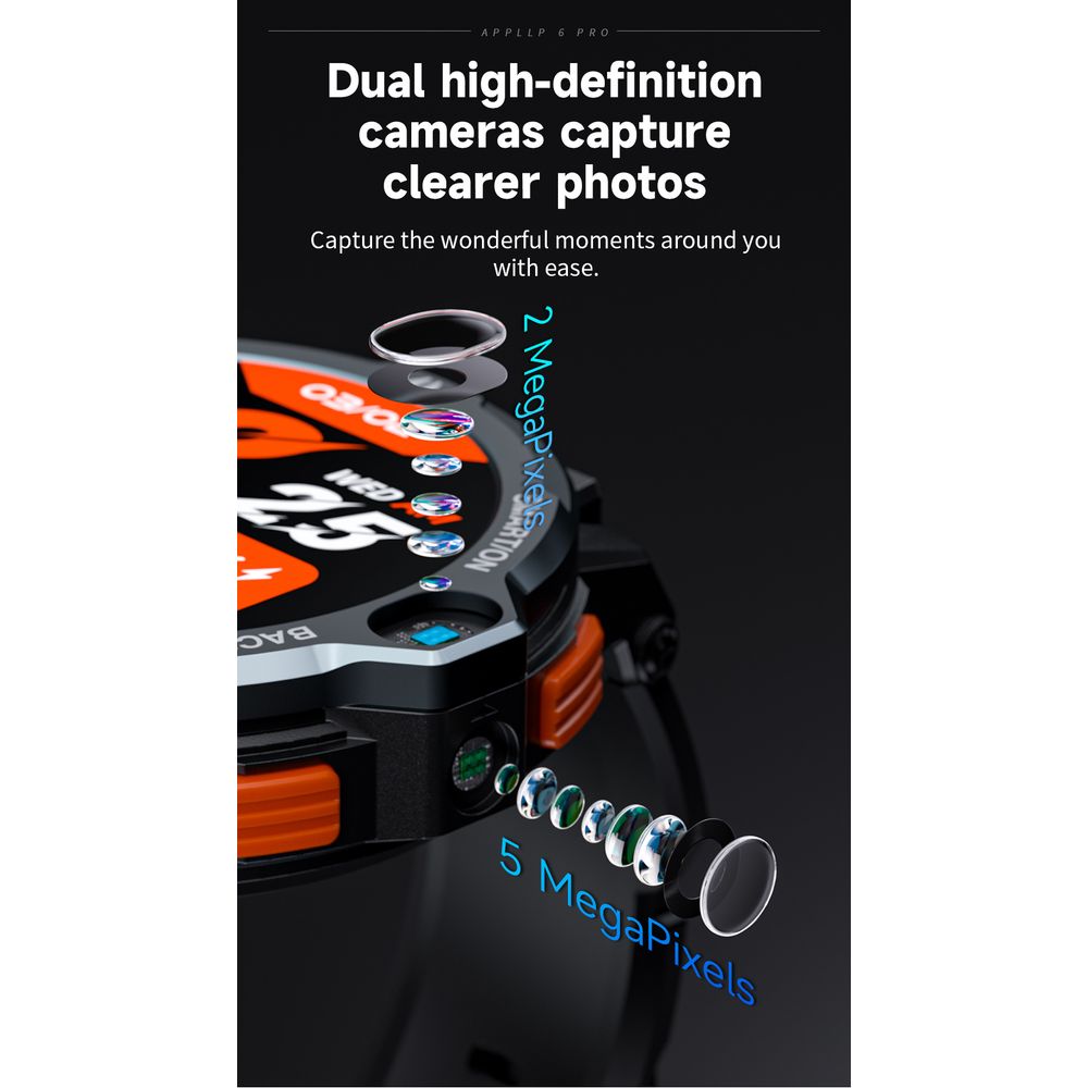 LOKMAT APPLLP 6 Pro Smart Watch 3+64GB