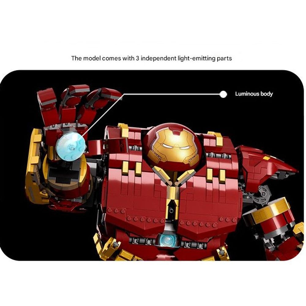 LEGO 76210 Marvel HULKBUSTER Building Blocks Set