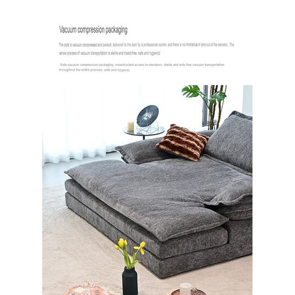 Chenille Fabric Compressed Sofa Bed