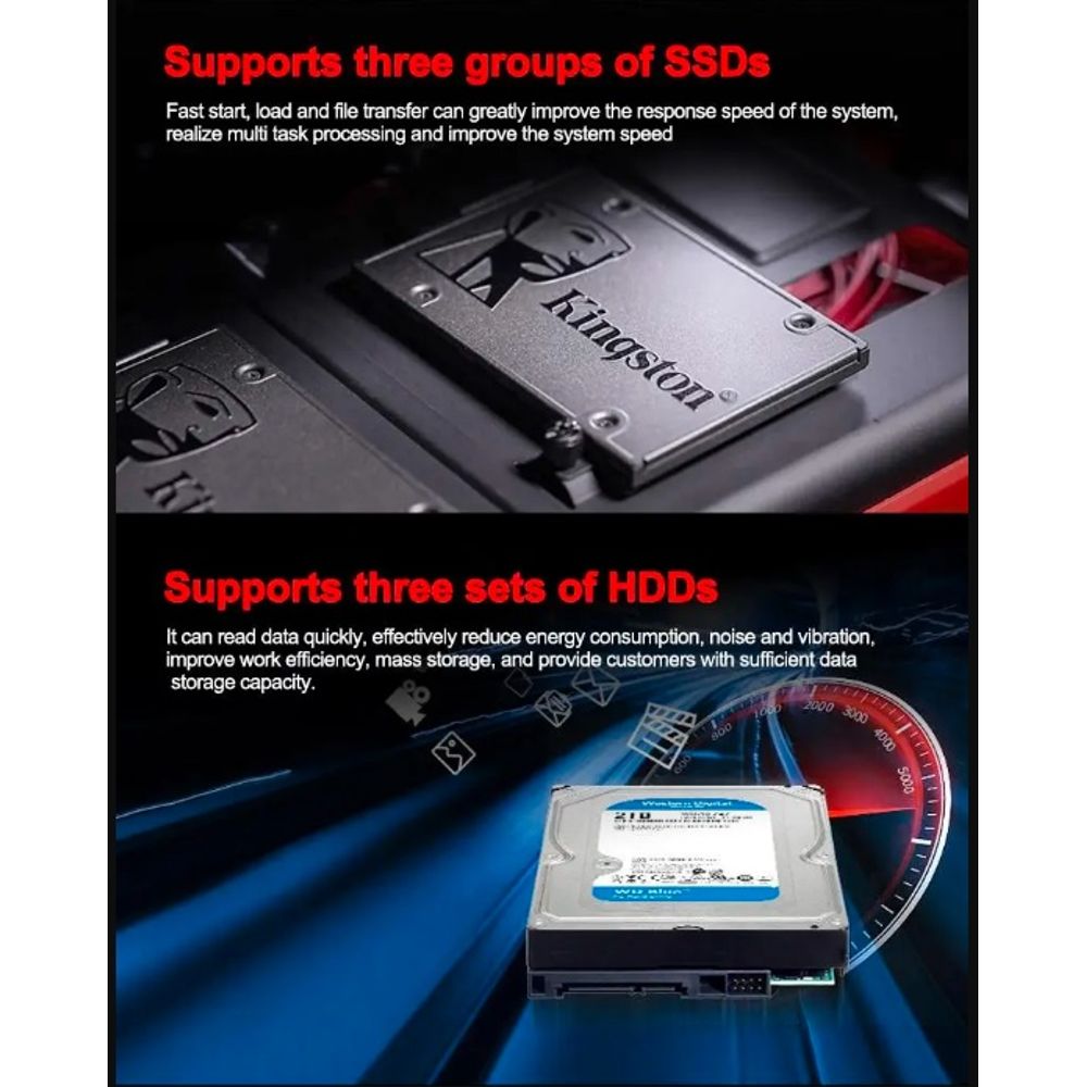 Mantis Attack 303 E-sports ATX PC Cabinet Case