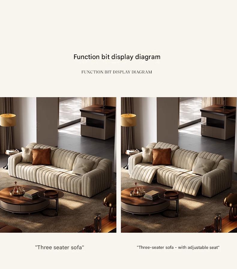 Luxury Electric Functional Fabric Sofa