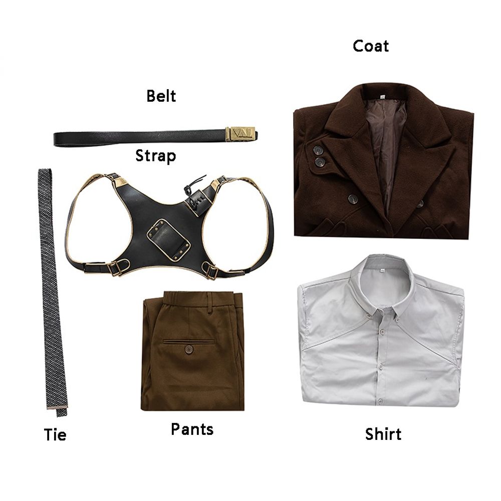 Loki 2 Brown Suit Cosplay Costume