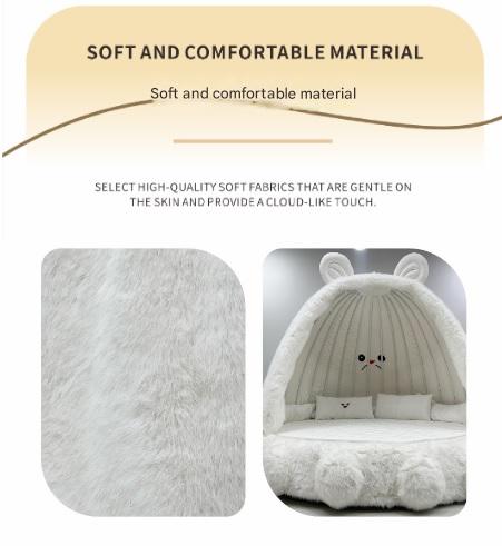 Cute Bear Shaped Canopy Bed