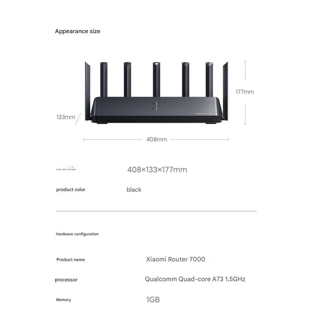 Xiaomi BE7000 Gigabit High Speed Router