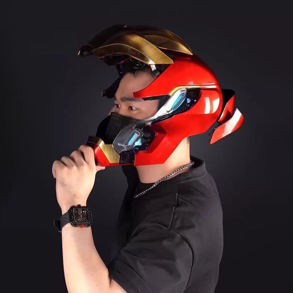 Mechahead MK50 Iron Man 1:1 Wearable Helmet