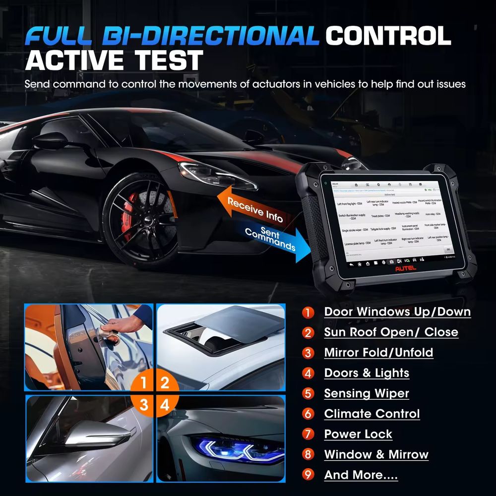 AUTEL MK908 Fault Diagnostic Instrument Detector