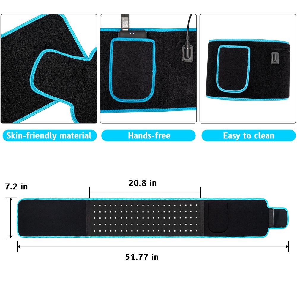 850 Red Light Waist Therapy Belt 6