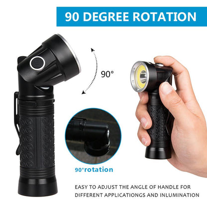 XML T6 Rotating Head Flashlight