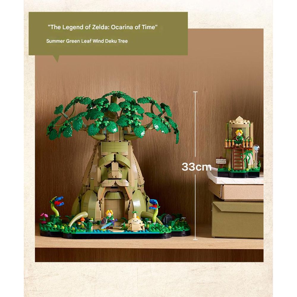 LEGO 77092 The Legend of Zelda Great Deku Tree 2-in-1 Blocks Set