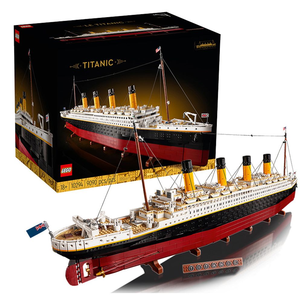 LEGO 10294 Titanic Cruise Ship Building Block Set