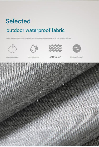 Luxury Outdoor Standing Double Swing Daybed with Cushions