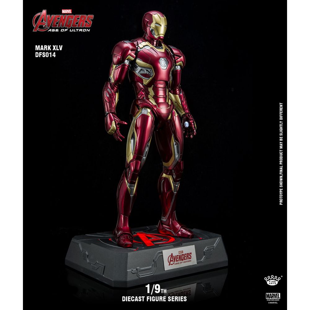 King Arts 1/9 Iron Man Mark 45 Alloy Action Figure