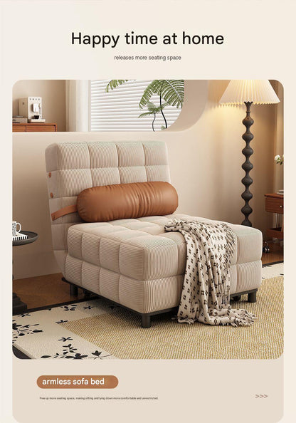 Retro Folding Multifunctional Dual purpose Sofa Bed