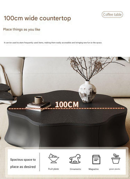 Luxury Italian Cloud Coffee Table With Butterfly Side Table
