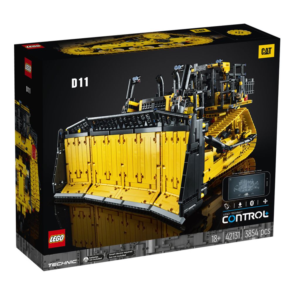 LEGO 42131 Caterpillar D11 RC Bulldozer Model Building Block Set