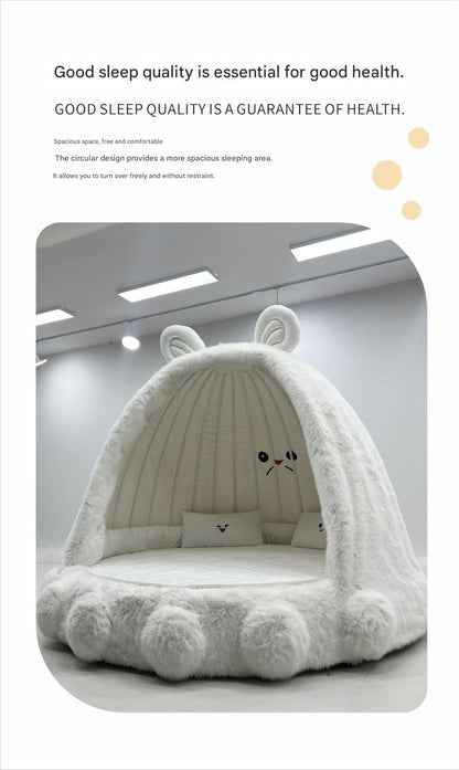 Cute Bear Shaped Canopy Bed