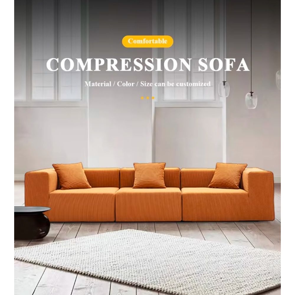 3 Seater Compression Living Room Sofa