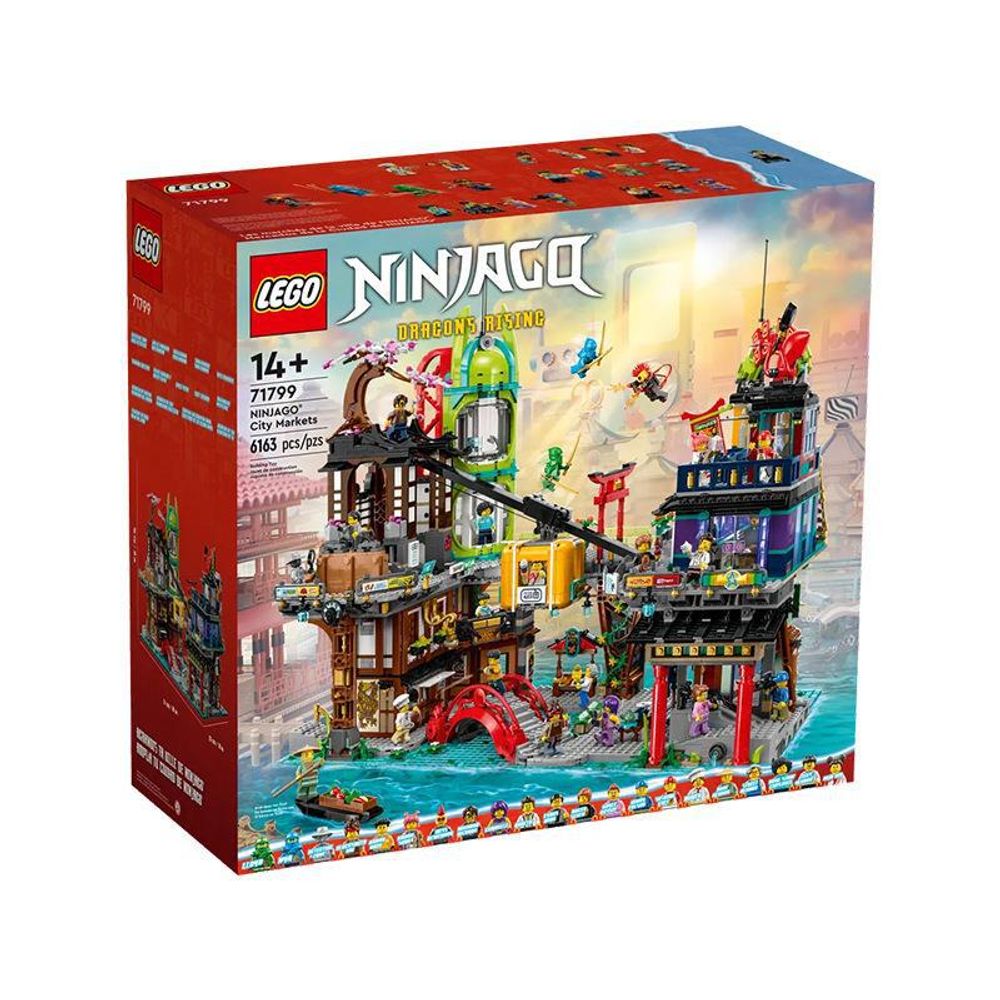 LEGO 71799 NINJAGO City Markets Building Blocks Set