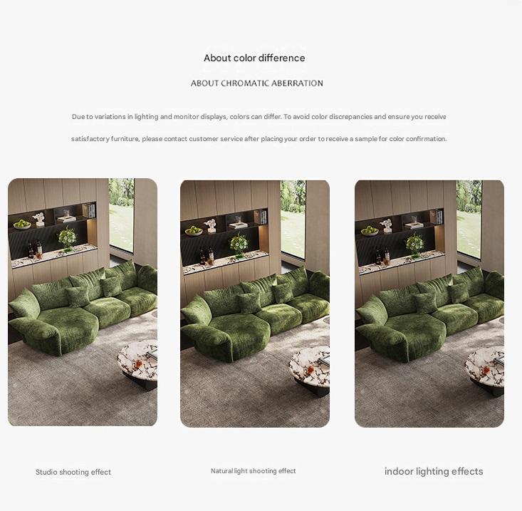 Luxury Velvet Sofa Set