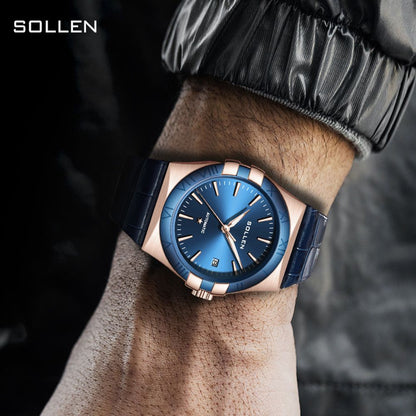 SOLLEN Dial Mechanical Men's Watch