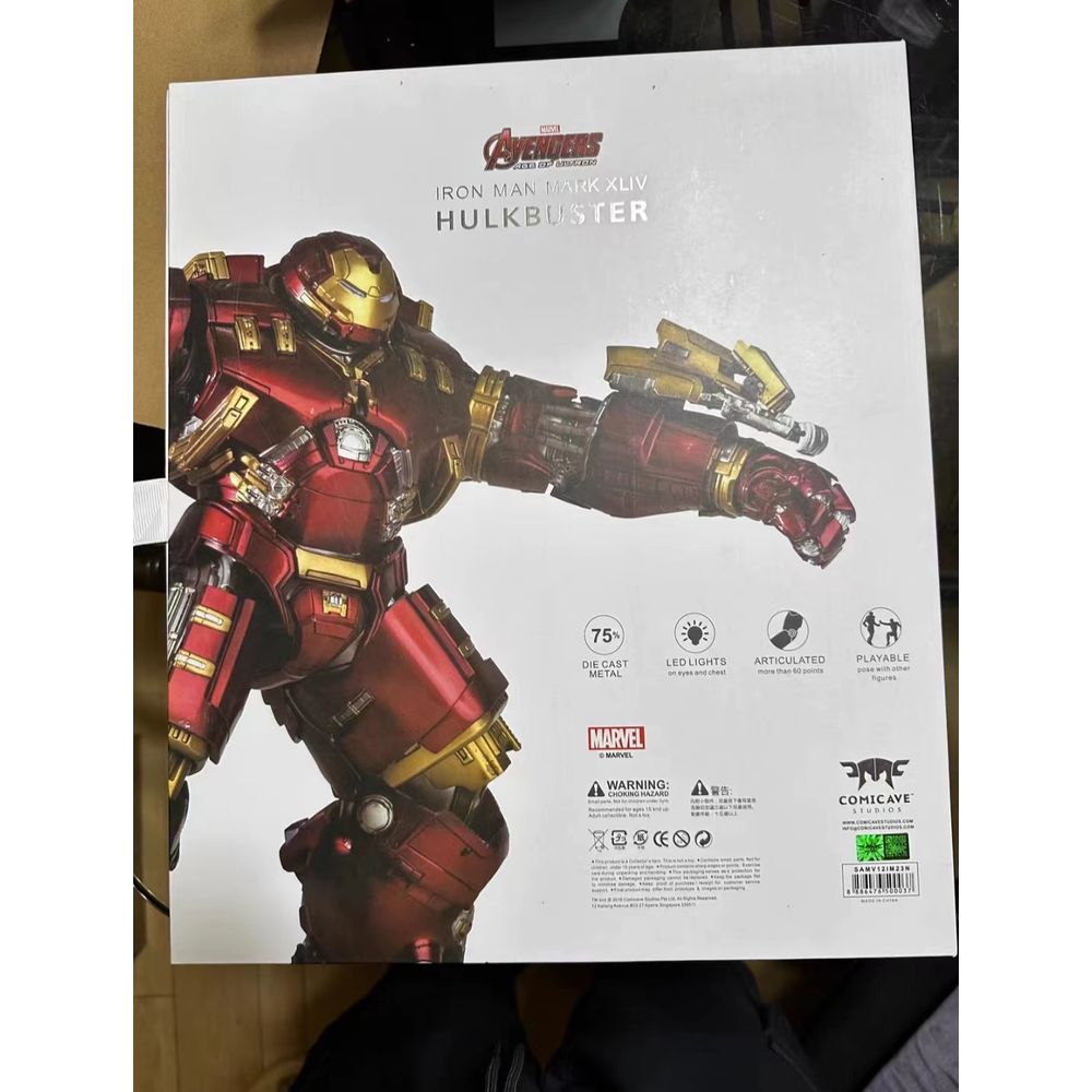 Comicave 1:12 Iron Man MK44 Hulkbuster Alloy Action Figure