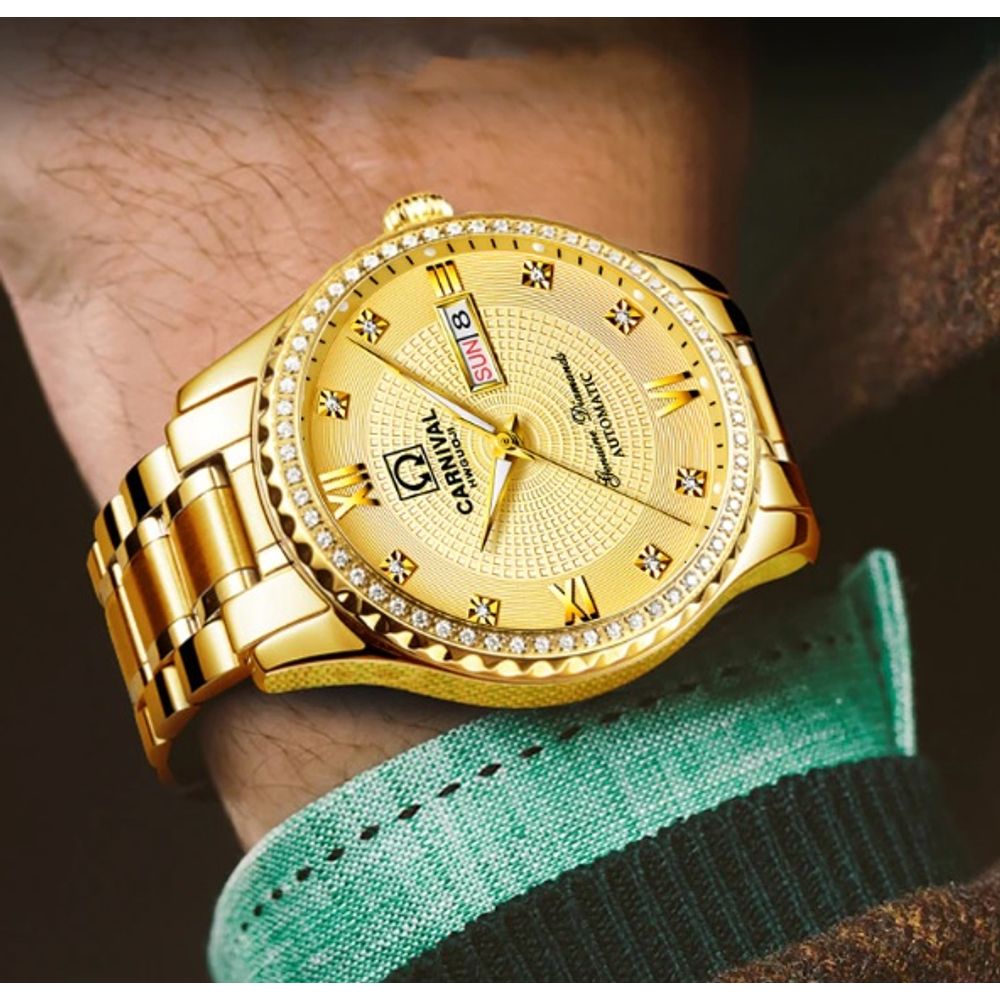 CARNIVAL 8629G Analog Watch for Men's