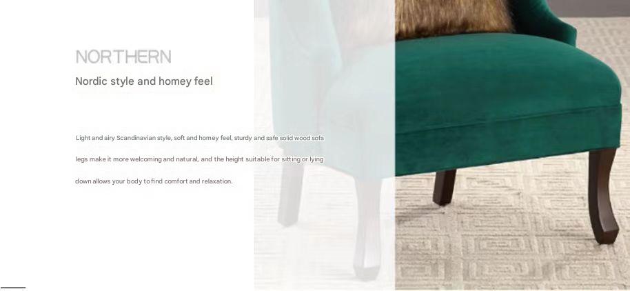 Modern Light Luxury High-Back Lounge Chair