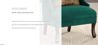 Modern Light Luxury High-Back Lounge Chair