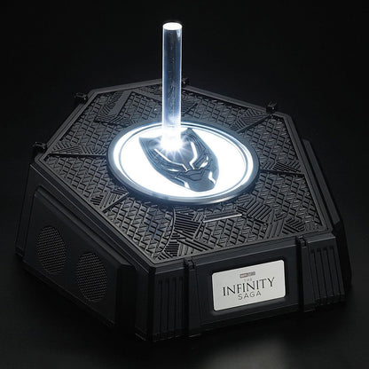 Killerbody Black Panther Helmet with Bluetooth Speaker Base