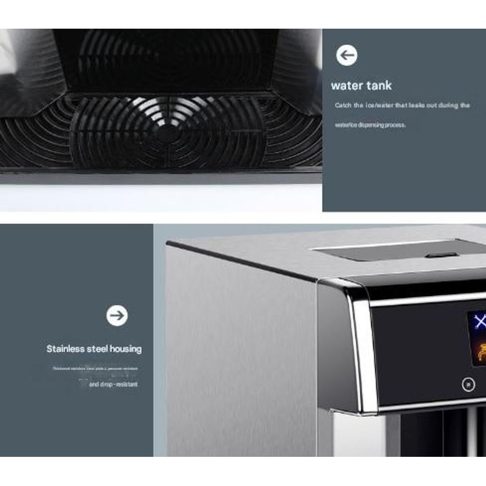 2 in1 Ice Maker & Cold Water Dispenser