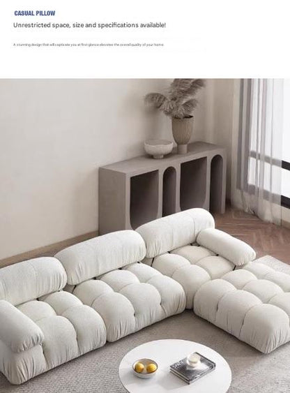 Luxury Modular Fabric Sofa Set
