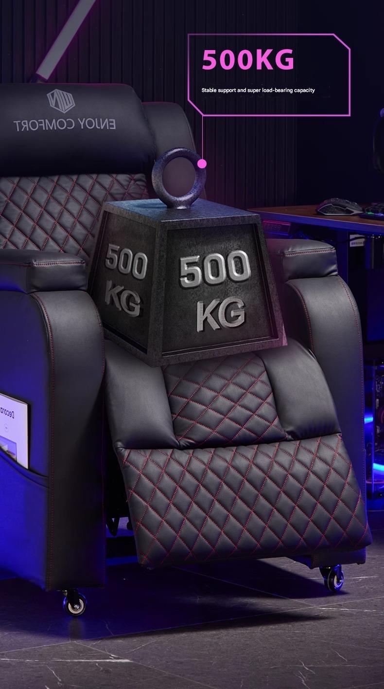 Luxury E-Sports Recliner Sofa Chair With Wheels