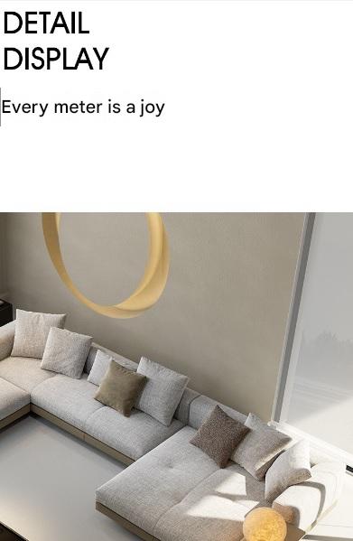 Modern Luxury Modular Fabric Sectional Sofa