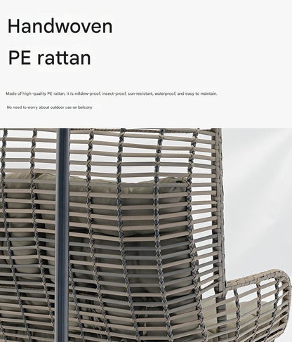 Luxury Outdoor Double Hanging Swing Chair with Stand