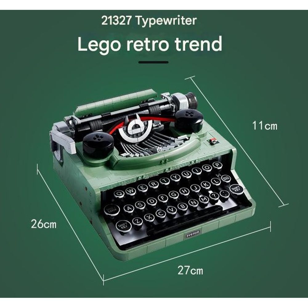 LEGO 21327 Typewriter Building Blocks Set