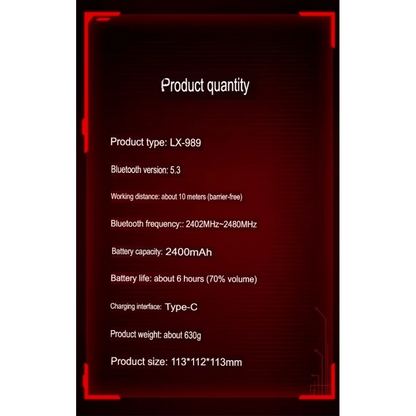 Disney Marvel Heavy Bass Wireless Speaker