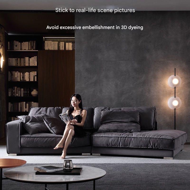 Luxury Floor Sofa Couch Set