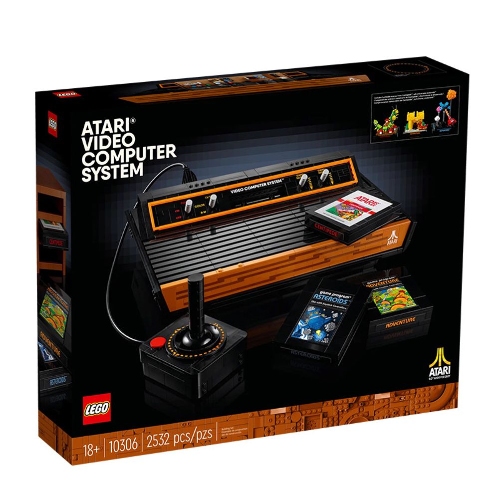 LEGO 10306 Atari Video Computer System Building Blocks Set
