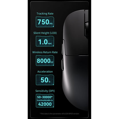 AJ159 APEX Wireless Gaming Mouse With Charging Base