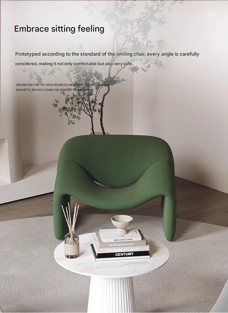 Luxury Casual Lamb Velvet Chair