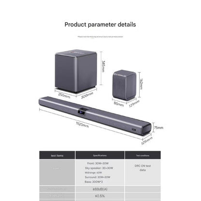 Sansui 99C Dolby Atmos Wireless Home Theater Full Set