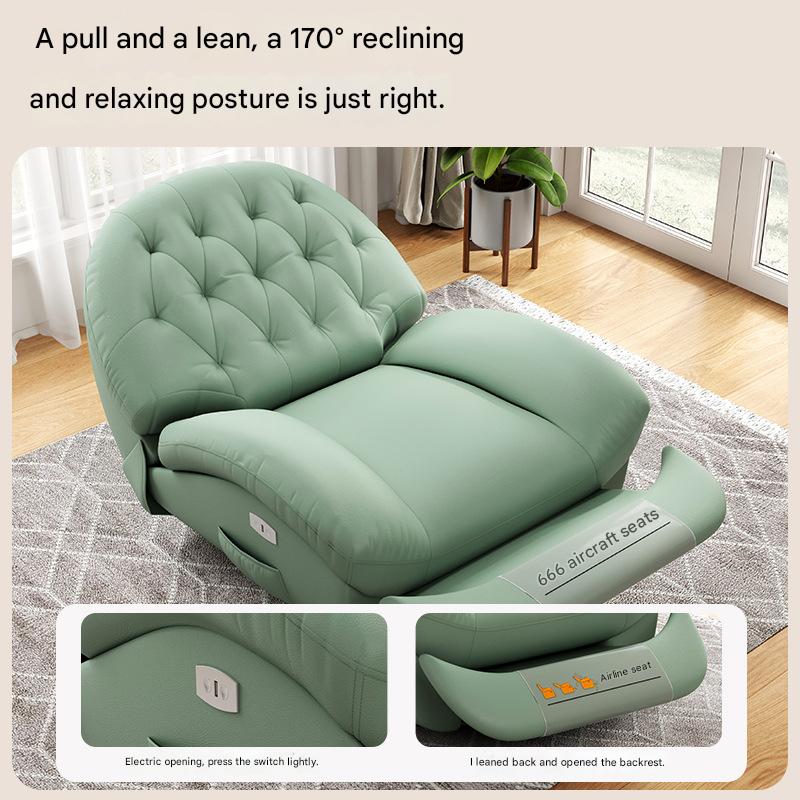 Luxury Electric Recliner Sofa Chair with USB Port